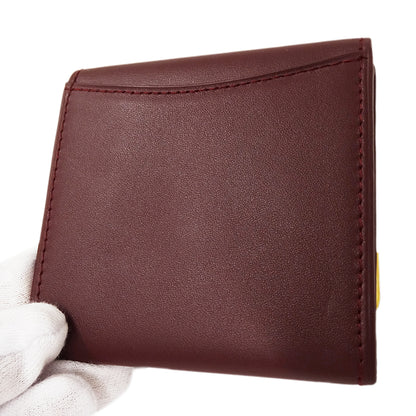 Cartier カルティエ コインケース マスト ボルドー レザー レディース 【中古】