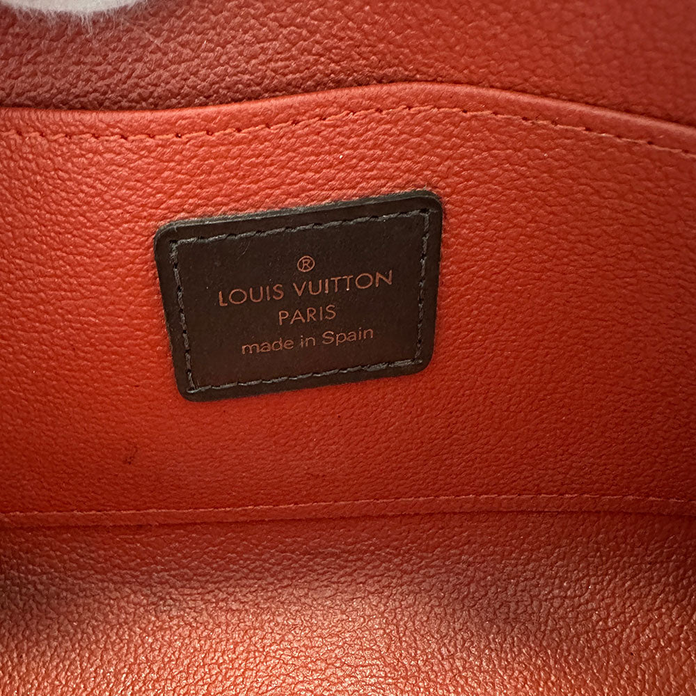 LOUIS VUITTON ルイ・ヴィトン ポシェット・コスメティック ポーチ ダミエ ブラウン N47516 ダミエキャンバス レディース 【中古】
