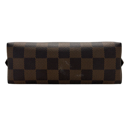 LOUIS VUITTON ルイ・ヴィトン ポシェット・コスメティック ポーチ ダミエ ブラウン N47516 ダミエキャンバス レディース 【中古】