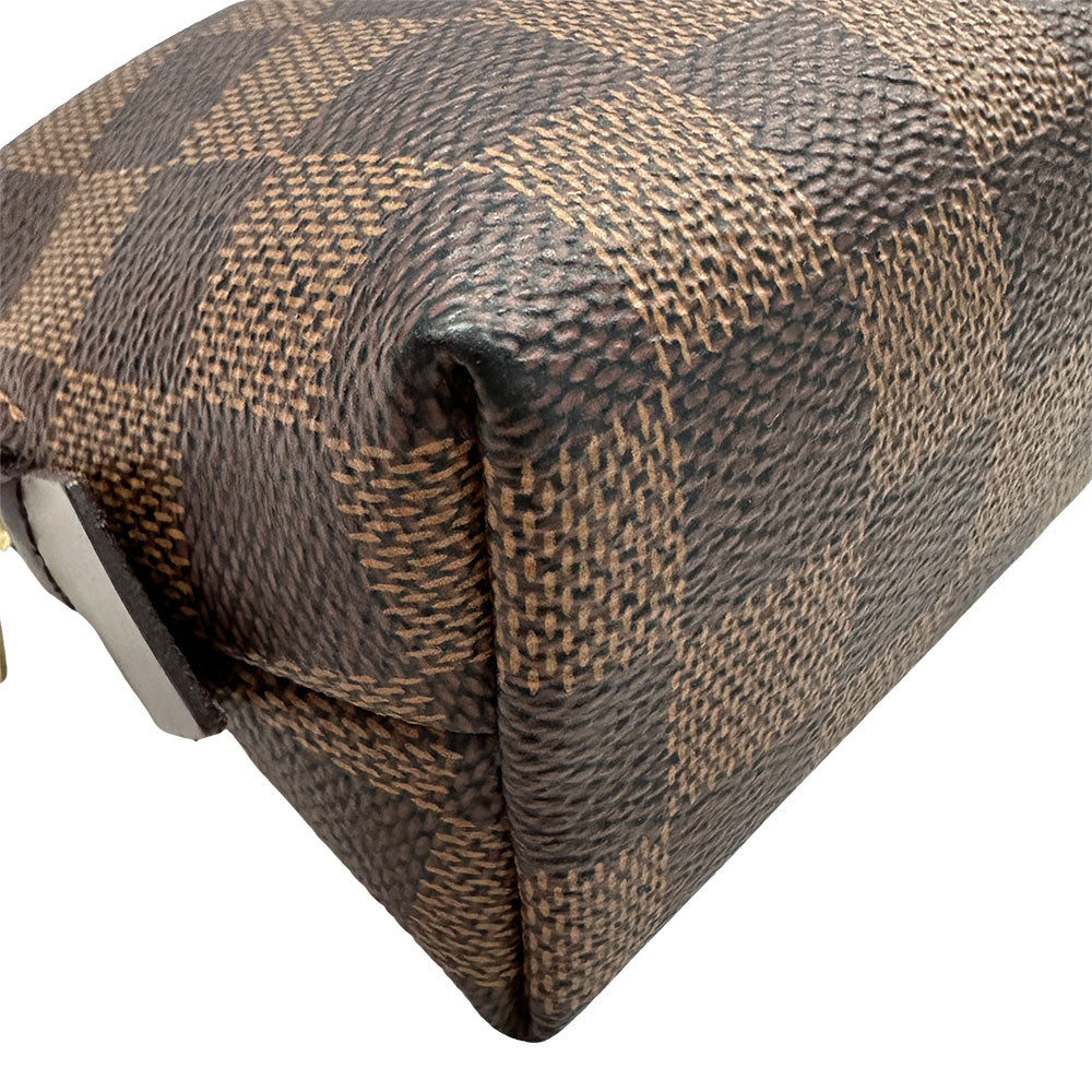 LOUIS VUITTON ルイ・ヴィトン ポシェット・コスメティック ポーチ ダミエ ブラウン N47516 ダミエキャンバス レディース 【中古】