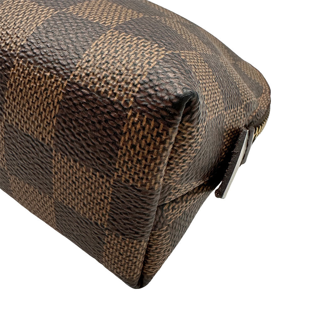 LOUIS VUITTON ルイ・ヴィトン ポシェット・コスメティック ポーチ ダミエ ブラウン N47516 ダミエキャンバス レディース 【中古】