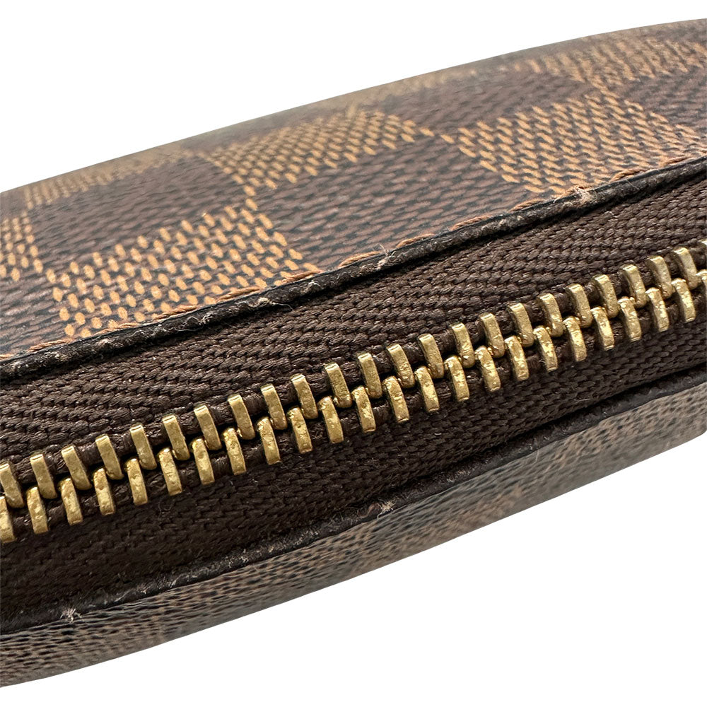 LOUIS VUITTON ルイ・ヴィトン ポシェット・コスメティック ポーチ ダミエ ブラウン N47516 ダミエキャンバス レディース 【中古】