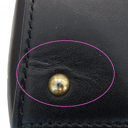 GUCCI グッチ GGマトラッセ 2wayバッグ ブラック ゴールド金具 728309 レザー レディース 【中古】