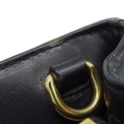 GUCCI グッチ GGマトラッセ 2wayバッグ ブラック ゴールド金具 728309 レザー レディース 【中古】