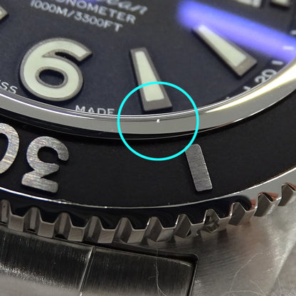 BREITLING ブライトリング スーパーオーシャン44 A17367 メンズ 腕時計 デイト 自動巻き AT ステンレス SS ブラック 磨き済み 【中古】