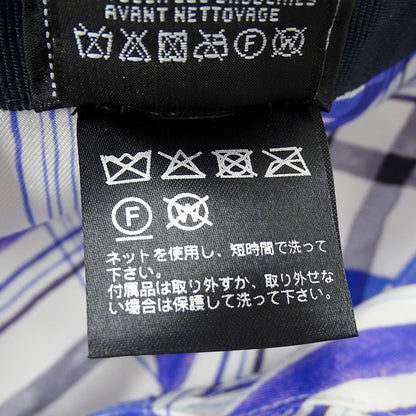 CHANEL シャネル キャップ ネイビー シルバー金具 コットン レディース 【中古】