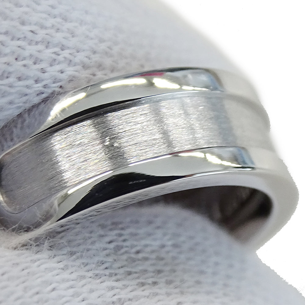 Cartier カルティエ C2 リング 指輪 750WG ホワイトゴールド #50 約10号 レディース 磨き済み 【中古】