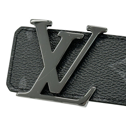 LOUIS VUITTON ルイ・ヴィトン ベルト・LVイニシャル 40MM ベルト モノグラム エクリプス ブラック グレー M9043 モノグラムエクリプス メンズ 【中古】