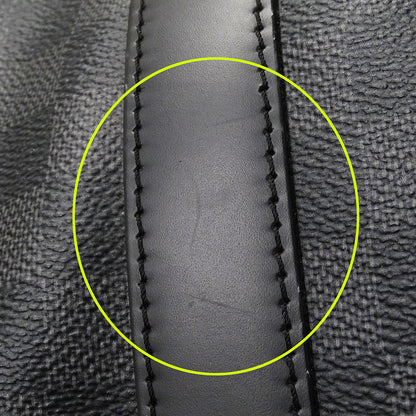 LOUIS VUITTON ルイ・ヴィトン キーポル・バンドリエール55 ボストンバッグ グラフィット ブラック N41413 ダミエグラフィットキャンバス メンズ 【中古】
