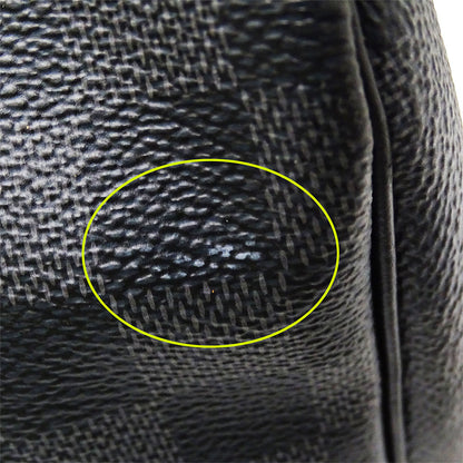 LOUIS VUITTON ルイ・ヴィトン キーポル・バンドリエール55 ボストンバッグ グラフィット ブラック N41413 ダミエグラフィットキャンバス メンズ 【中古】