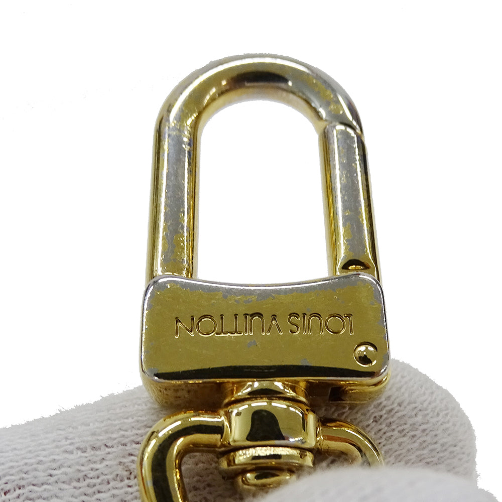 LOUIS VUITTON ルイ・ヴィトン キーホルダー LVファセット キーホルダー GP ゴールド レディース メンズ M65216 【中古】