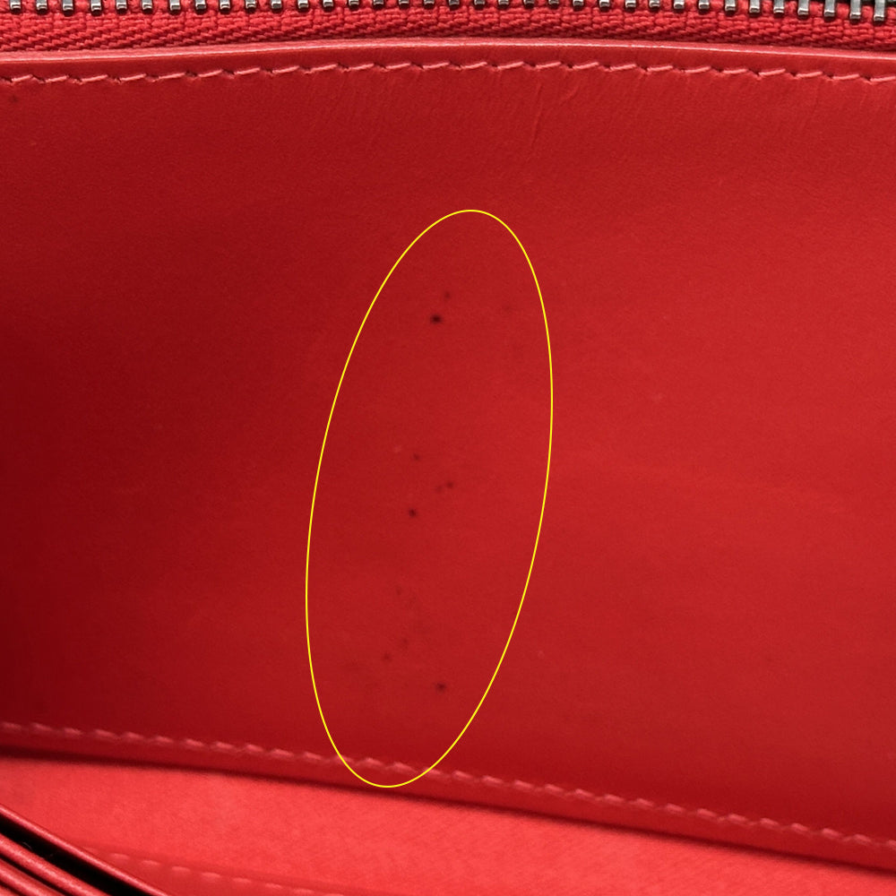 Christian Louboutin クリスチャンルブタン 長財布 ブラック レッド レザー メンズ 【中古】