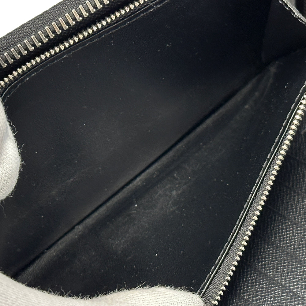 LOUIS VUITTON ルイ・ヴィトン ジッピーウォレット・ヴェルティカル 長財布 ダミエ グラフィット N63095 ダミエグラフィットキャンバス メンズ 【中古】