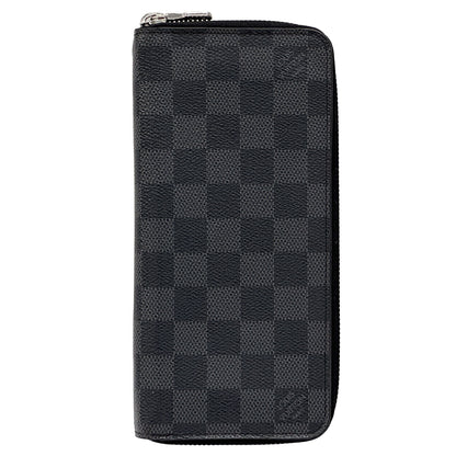 LOUIS VUITTON ルイ・ヴィトン ジッピーウォレット・ヴェルティカル 長財布 ダミエ グラフィット N63095 ダミエグラフィットキャンバス メンズ 【中古】
