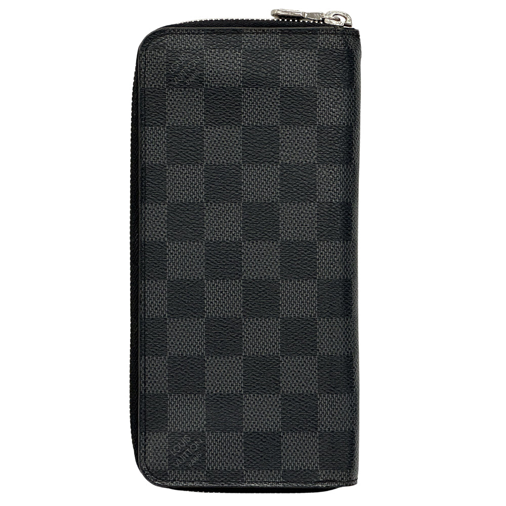 LOUIS VUITTON ルイ・ヴィトン ジッピーウォレット・ヴェルティカル 長財布 ダミエ グラフィット N63095 ダミエグラフィットキャンバス メンズ 【中古】