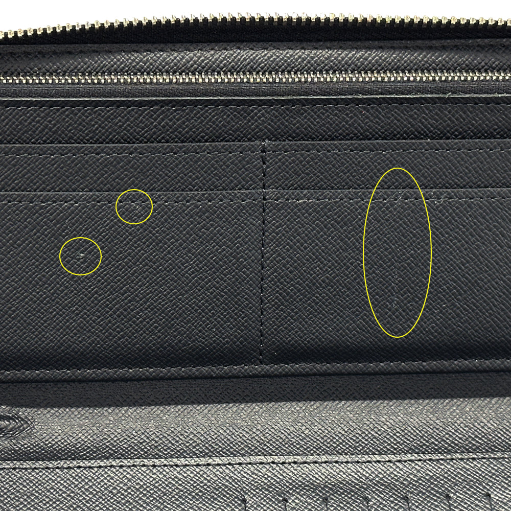 LOUIS VUITTON ルイ・ヴィトン ジッピーウォレット・ヴェルティカル 長財布 ダミエ グラフィット N63095 ダミエグラフィットキャンバス メンズ 【中古】
