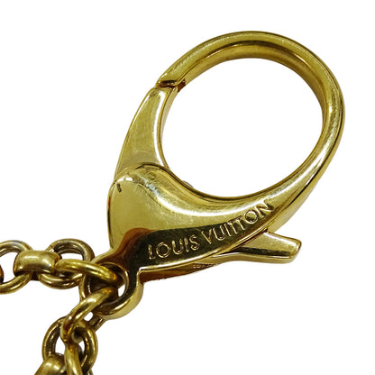 LOUIS VUITTON ルイ・ヴィトン ビジューサック･アンソレンス チャーム ブラウン ブラック ゴールド金具 レディース M65087 【中古】