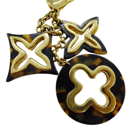 LOUIS VUITTON ルイ・ヴィトン ビジューサック･アンソレンス チャーム ブラウン ブラック ゴールド金具 レディース M65087 【中古】