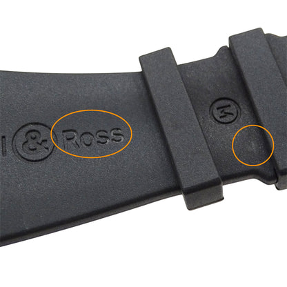 Bell＆Ross ベル＆ロス ダイバー フル ラム セラミック BR03A-D-LM-CE/SRB メンズ 腕時計 自動巻き AT セラミック ラバー ブラック ブルー 【中古】