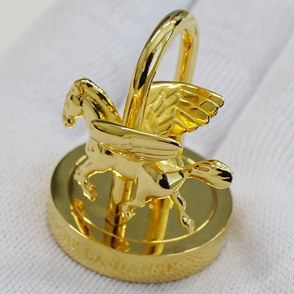 HERMES エルメス アーネダンス ANNEE DE LA DANSE 2007年限定 カデナ ゴールド GP レディース メンズ 【中古】