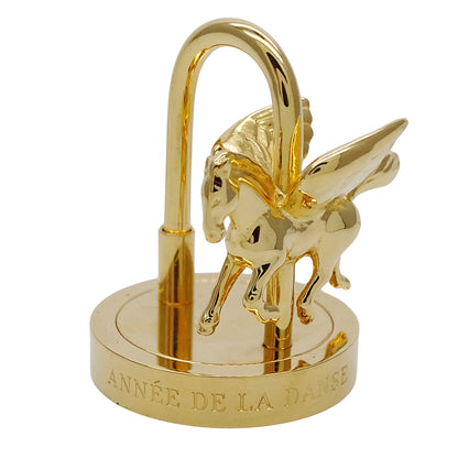 HERMES エルメス アーネダンス ANNEE DE LA DANSE 2007年限定 カデナ ゴールド GP レディース メンズ 【中古】