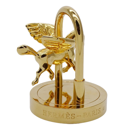 HERMES エルメス アーネダンス ANNEE DE LA DANSE 2007年限定 カデナ ゴールド GP レディース メンズ 【中古】