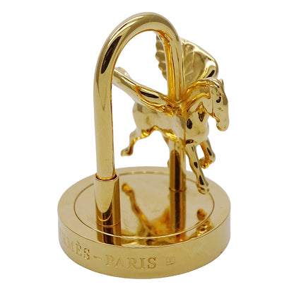 HERMES エルメス アーネダンス ANNEE DE LA DANSE 2007年限定 カデナ ゴールド GP レディース メンズ 【中古】