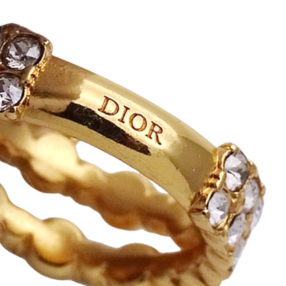 Dior ディオール リング 指輪 メタル ゴールド 10号 レディース 【中古】