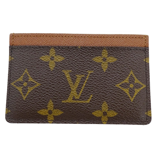 LOUIS VUITTON ルイ・ヴィトン ポルトカルト･サーンプル カードケース モノグラム モノグラム M61733 モノグラムキャンバス レディース メンズ 【中古】