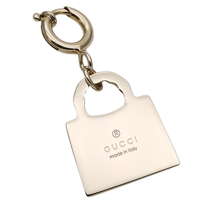 GUCCI グッチ バッグチャーム チャーム バンブー ダイアナ メタル グリーン シャンパンゴールド レディース 837064 【中古】