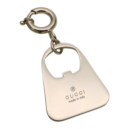 GUCCI グッチ バッグチャーム チャーム ジャッキー メタル ボルドー レディース 837066 【中古】