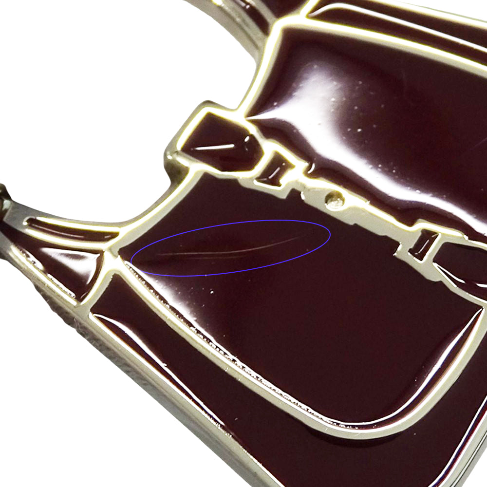 GUCCI グッチ バッグチャーム チャーム ジャッキー メタル ボルドー レディース 837066 【中古】