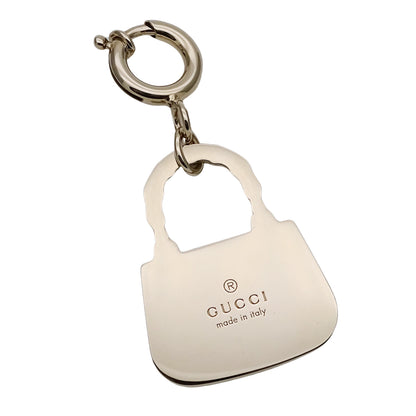 GUCCI グッチ バッグチャーム チャーム バンブー メタル クリーム レディース 837068 【中古】