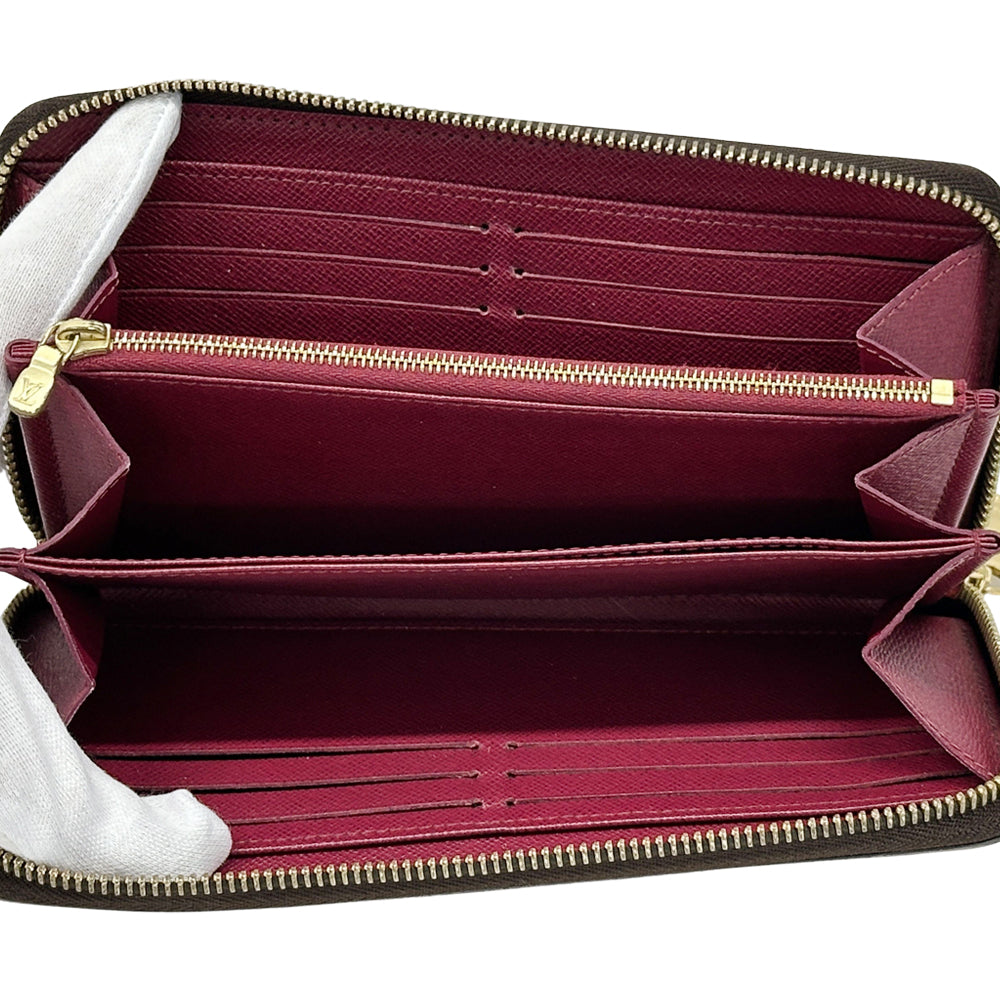 LOUIS VUITTON ルイ・ヴィトン ジッピーウォレット 長財布 モノグラム フューシャ M41895 モノグラムキャンバス レディース メンズ 【中古】
