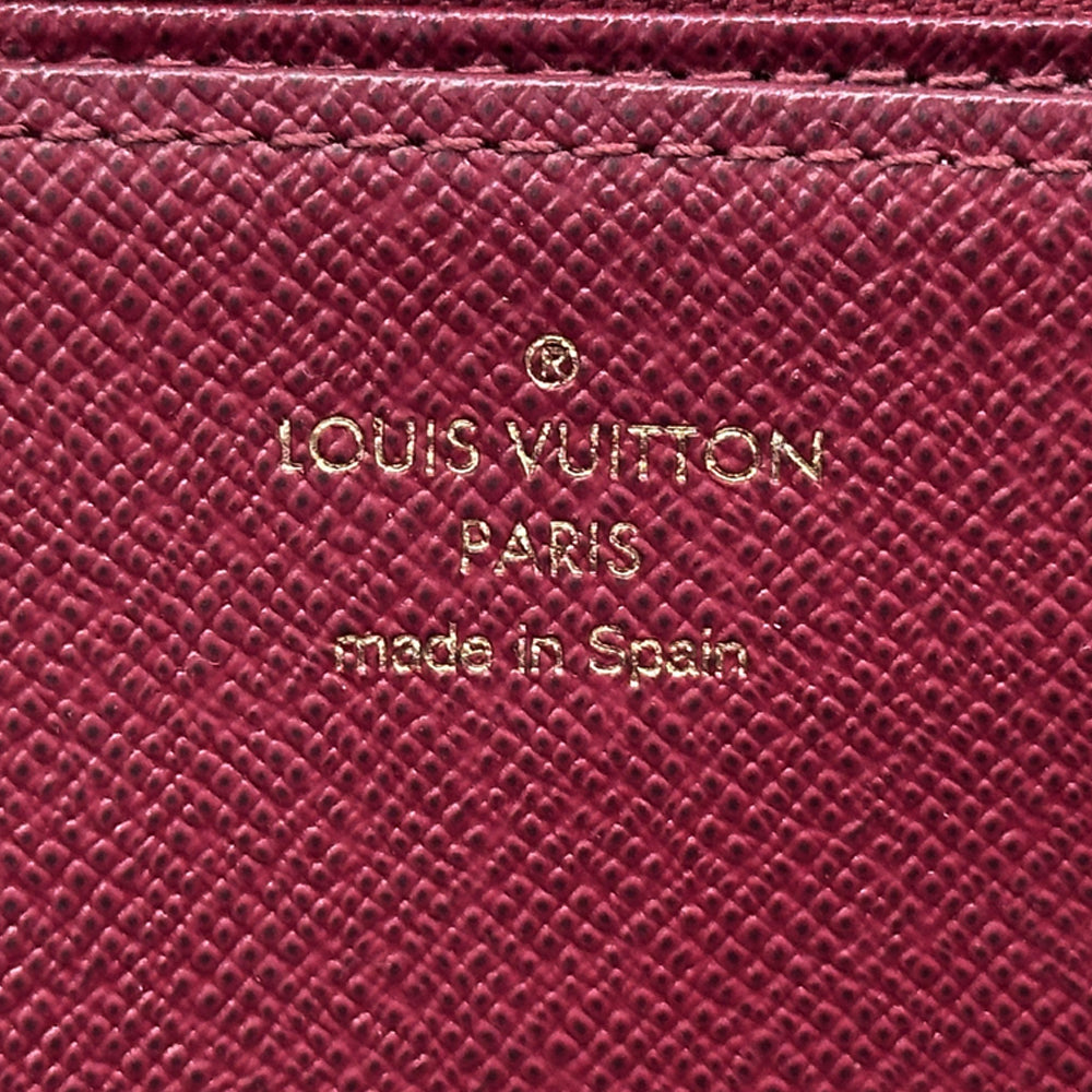 LOUIS VUITTON ルイ・ヴィトン ジッピーウォレット 長財布 モノグラム フューシャ M41895 モノグラムキャンバス レディース メンズ 【中古】