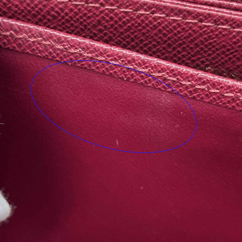 LOUIS VUITTON ルイ・ヴィトン ジッピーウォレット 長財布 モノグラム フューシャ M41895 モノグラムキャンバス レディース メンズ 【中古】