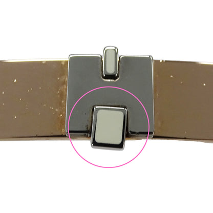 HERMES エルメス アイリーンGM バレッタ メタル ピンクゴールド シルバー レディース 【中古】