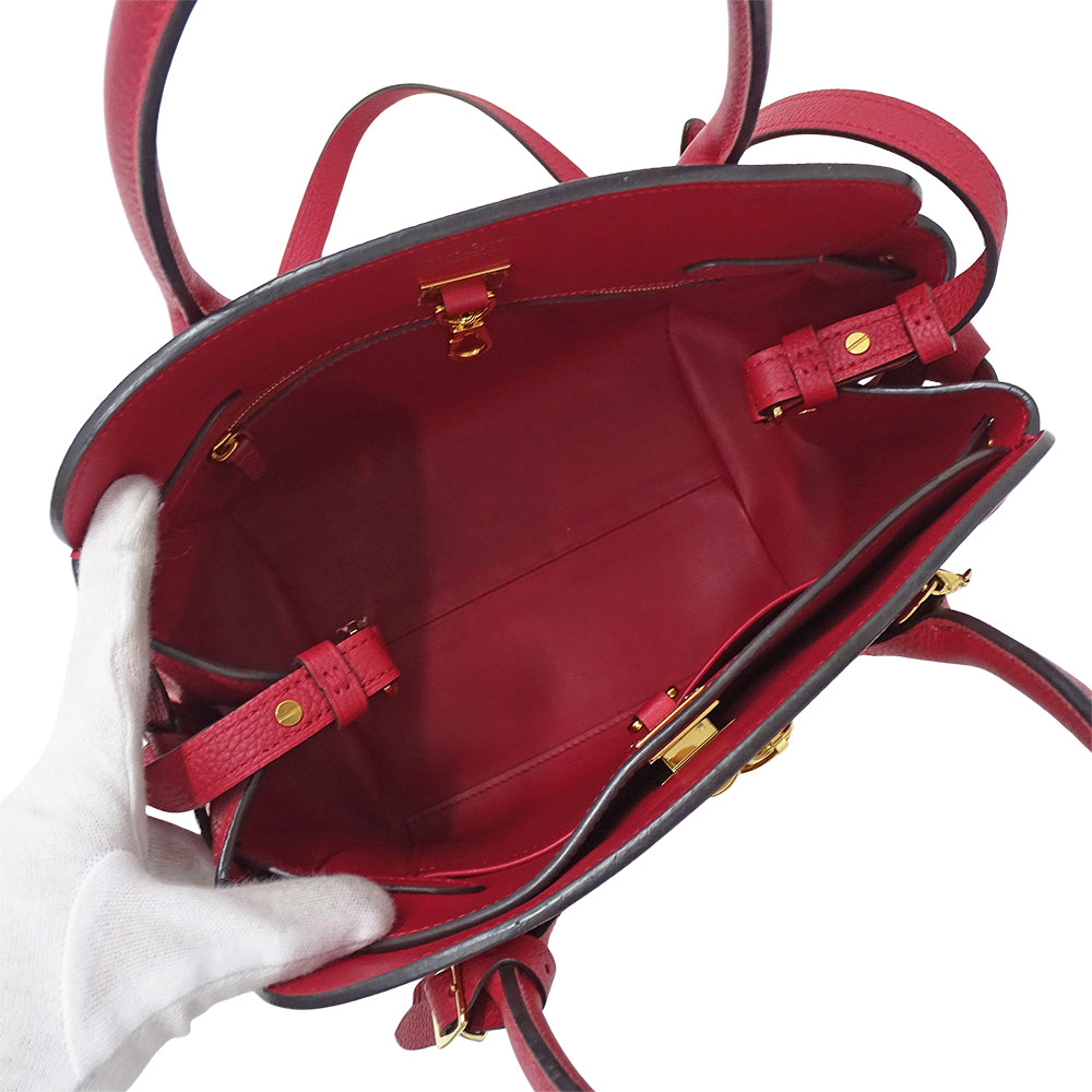 LOUIS VUITTON ルイ・ヴィトン ミラ PM 2wayバッグ ローズルビー M54349 レザー レディース 【中古】