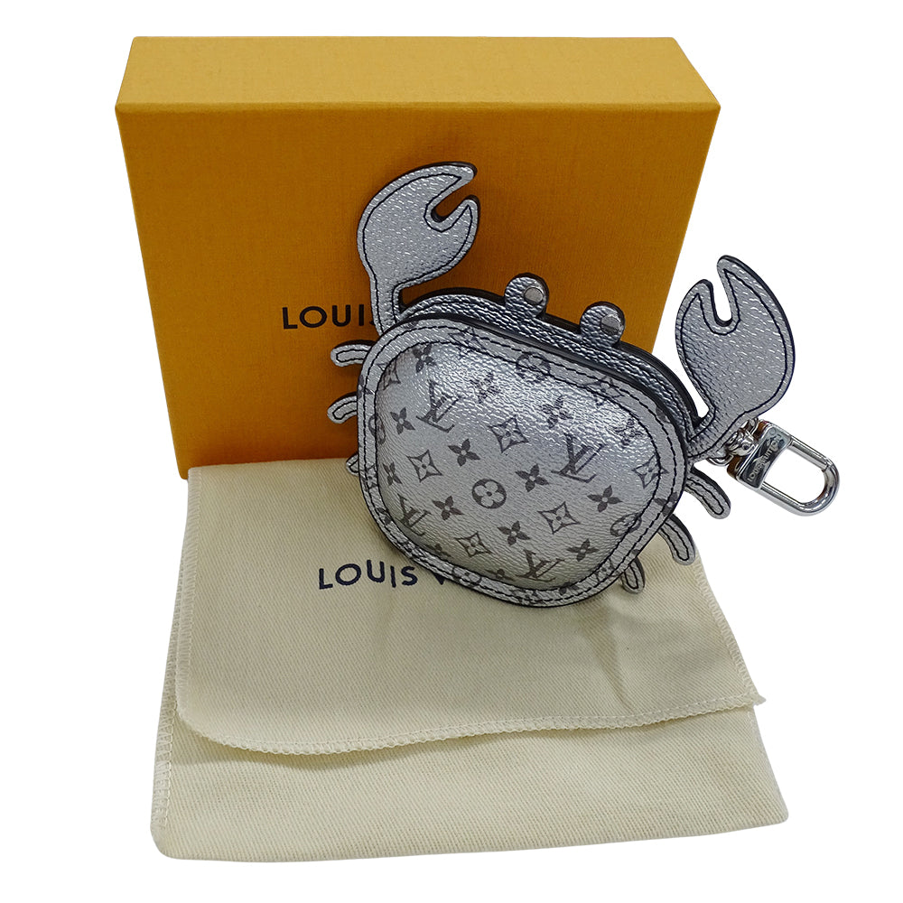 LOUIS VUITTON ルイ・ヴィトン バッグチャーム･LV クラブ チャーム レザー グリ レディース メンズ M02529 【中古】