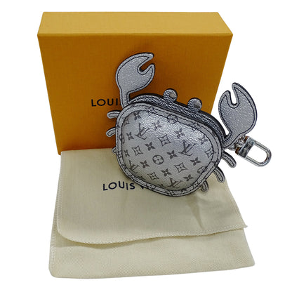LOUIS VUITTON ルイ・ヴィトン バッグチャーム･LV クラブ チャーム レザー グリ レディース メンズ M02529 【中古】