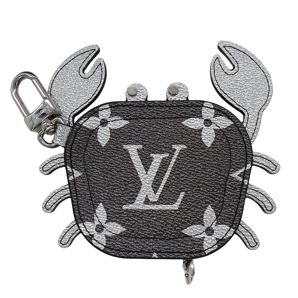 LOUIS VUITTON ルイ・ヴィトン バッグチャーム･LV クラブ チャーム レザー グリ レディース メンズ M02529 【中古】