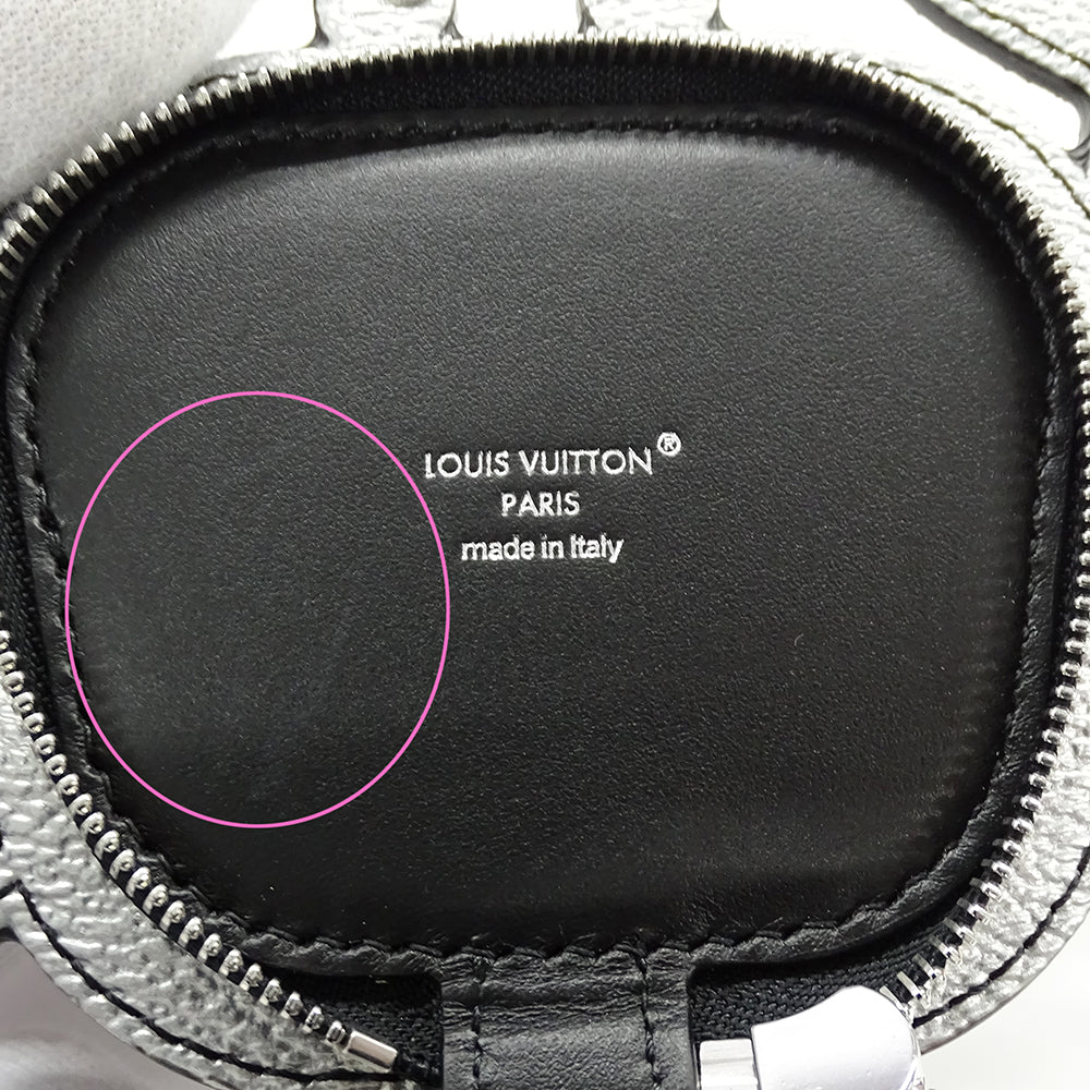 LOUIS VUITTON ルイ・ヴィトン バッグチャーム･LV クラブ チャーム レザー グリ レディース メンズ M02529 【中古】