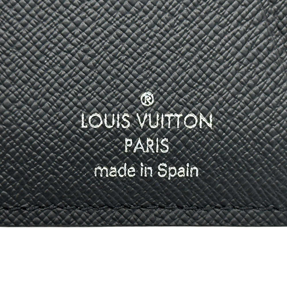 LOUIS VUITTON ルイ・ヴィトン オーガナイザー・ドゥ・ポッシュ カードケース モノグラム イリディセント ブラック レインボー M14134 レディース メンズ 【中古】