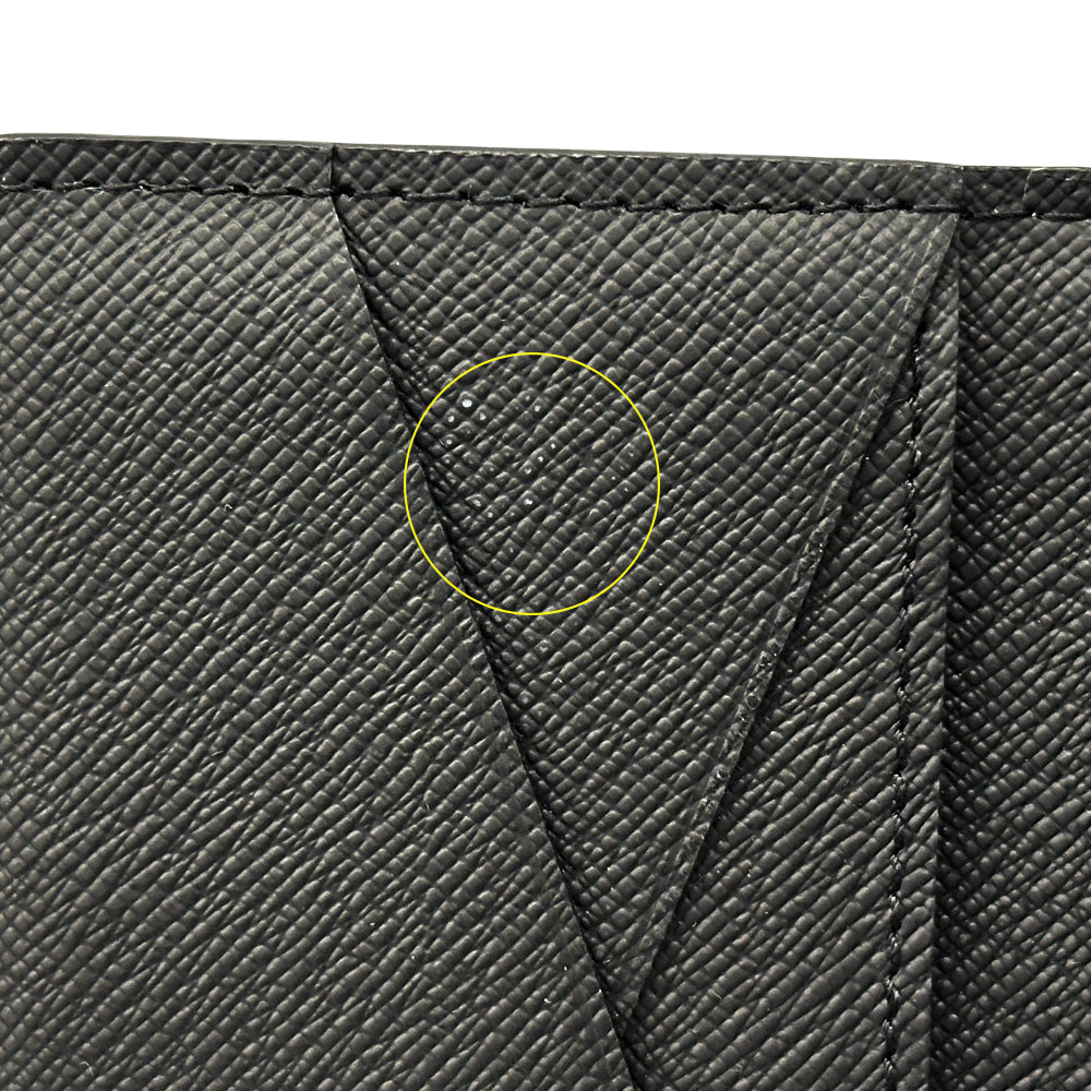 LOUIS VUITTON ルイ・ヴィトン オーガナイザー・ドゥ・ポッシュ カードケース モノグラム イリディセント ブラック レインボー M14134 レディース メンズ 【中古】