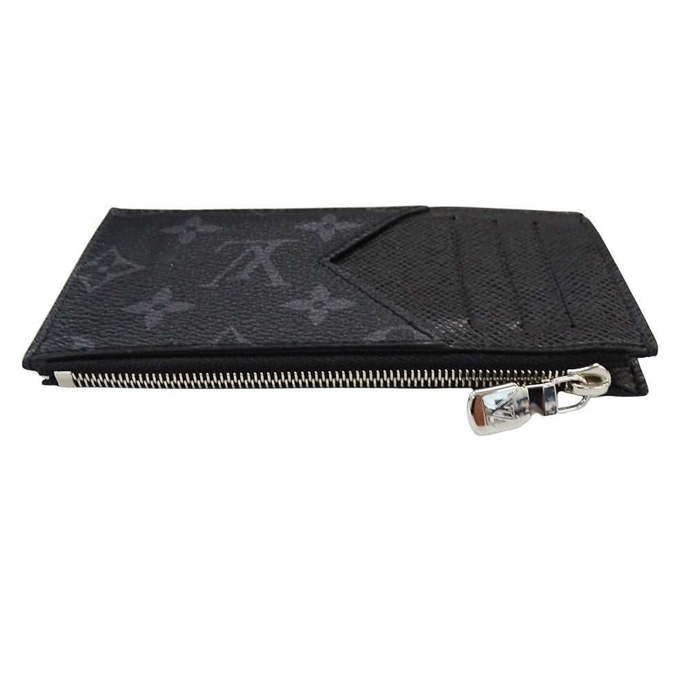 LOUIS VUITTON ルイ・ヴィトン コインカード･ホルダー カードケース タイガ ラマ ノワール M30271 モノグラムエクリプス メンズ 【中古】