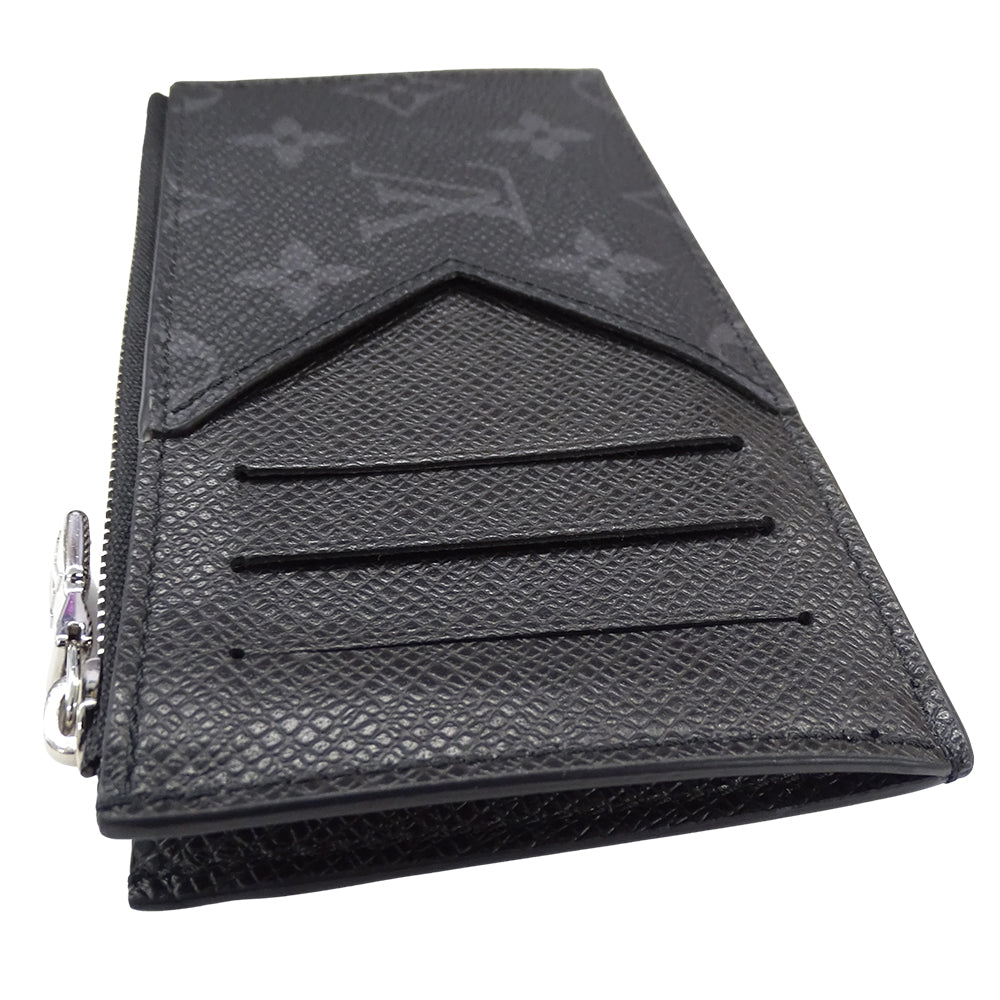 LOUIS VUITTON ルイ・ヴィトン コインカード･ホルダー カードケース タイガ ラマ ノワール M30271 モノグラムエクリプス メンズ 【中古】