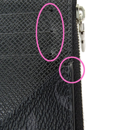 LOUIS VUITTON ルイ・ヴィトン コインカード･ホルダー カードケース タイガ ラマ ノワール M30271 モノグラムエクリプス メンズ 【中古】