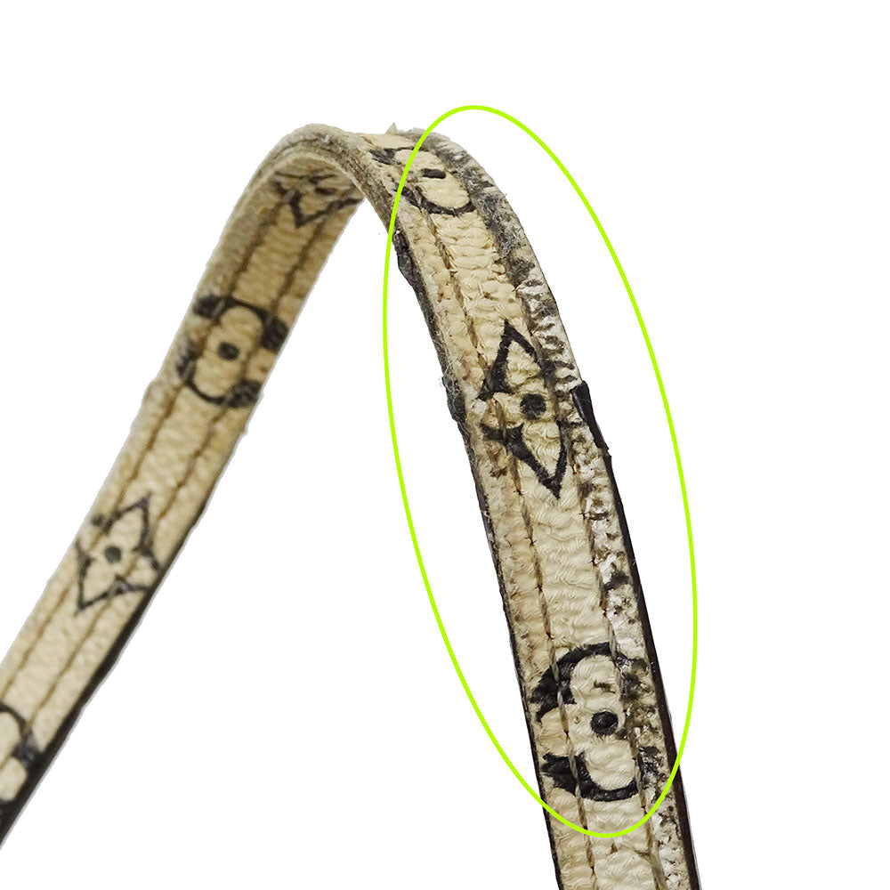 LOUIS VUITTON ルイ・ヴィトン ネヴァーフルMM トートバッグ モノグラムジャイアント カーキグリーン ベージュ M44568 モノグラムキャンバス レディース 【中古】