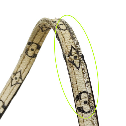 LOUIS VUITTON ルイ・ヴィトン ネヴァーフルMM トートバッグ モノグラムジャイアント カーキグリーン ベージュ M44568 モノグラムキャンバス レディース 【中古】