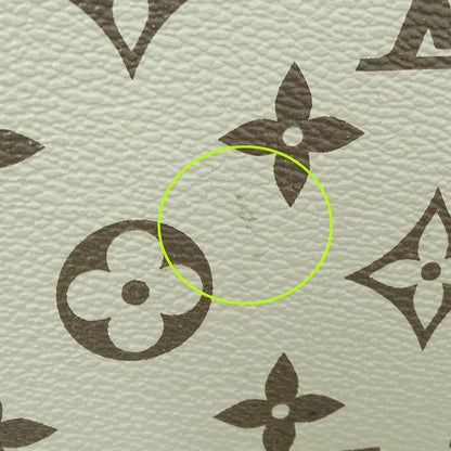 LOUIS VUITTON ルイ・ヴィトン ネヴァーフルMM トートバッグ モノグラムジャイアント カーキグリーン ベージュ M44568 モノグラムキャンバス レディース 【中古】